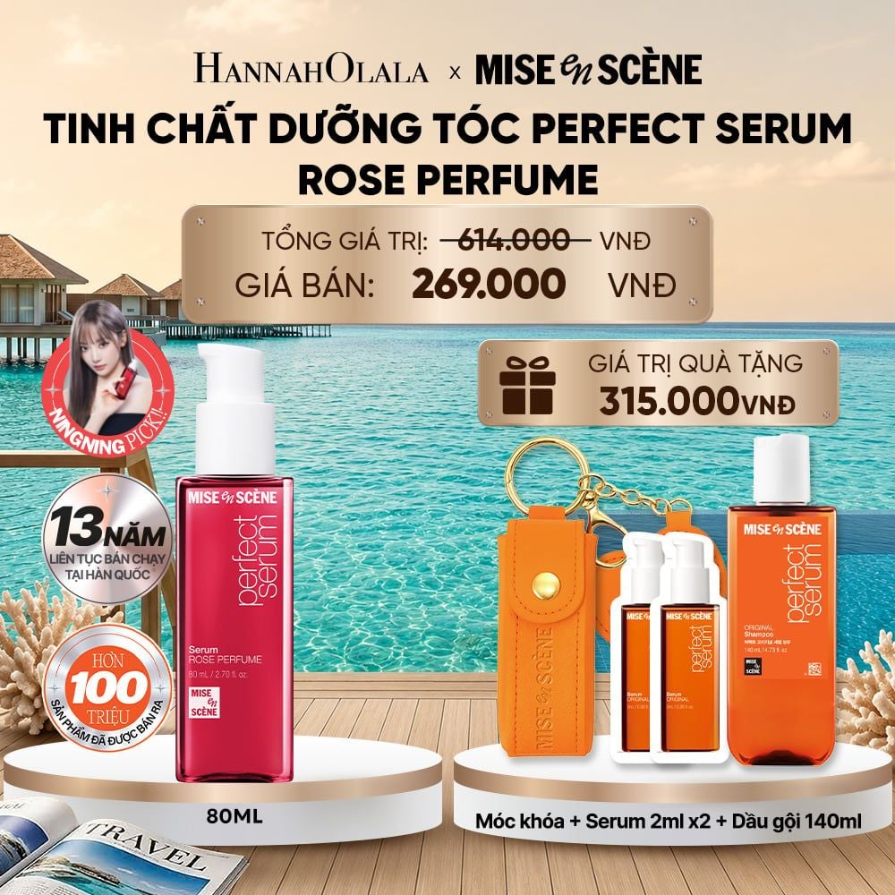  TINH CHẤT DƯỠNG TÓC MISE EN SCENE PERFECT SERUM 80ML 