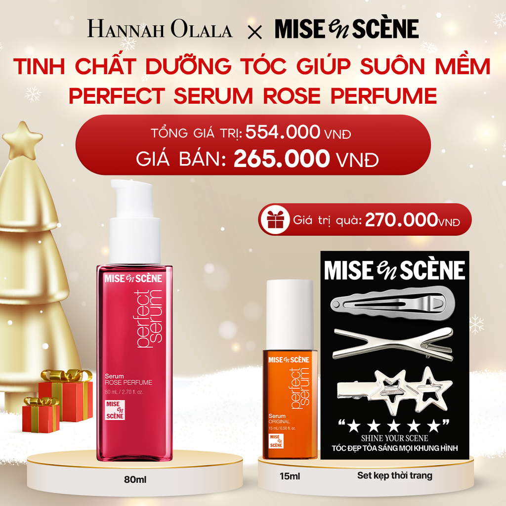  DEAL 1: TINH CHẤT DƯỠNG TÓC MISE EN SCENE PERFECT SERUM 80ML 