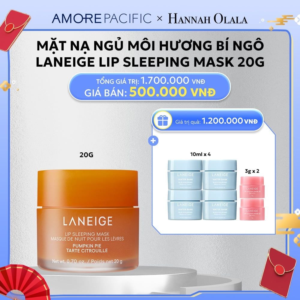  D46_DEAL 2: MỚI - MẶT NẠ NGỦ DÀNH CHO MÔI LANEIGE LIP SLEEPING MASK 20G (LIMITED VERSION) 