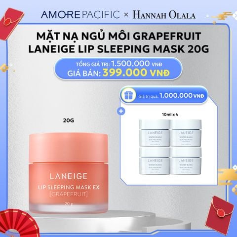  D23_DEAL 1: MẶT NẠ NGỦ DÀNH CHO MÔI LANEIGE LIP SLEEPING MASK 20G (CHỌN MÙI HƯƠNG) 