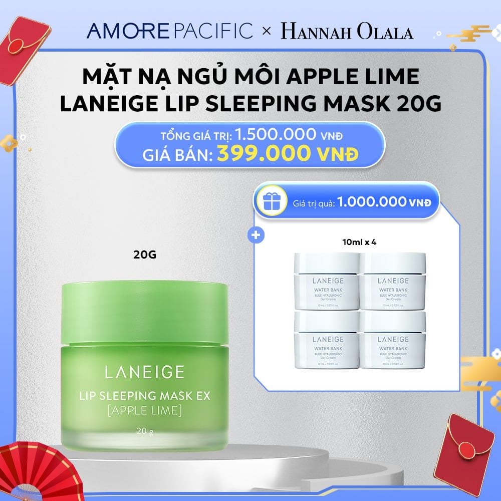  D23_DEAL 1: MẶT NẠ NGỦ DÀNH CHO MÔI LANEIGE LIP SLEEPING MASK 20G (CHỌN MÙI HƯƠNG) 