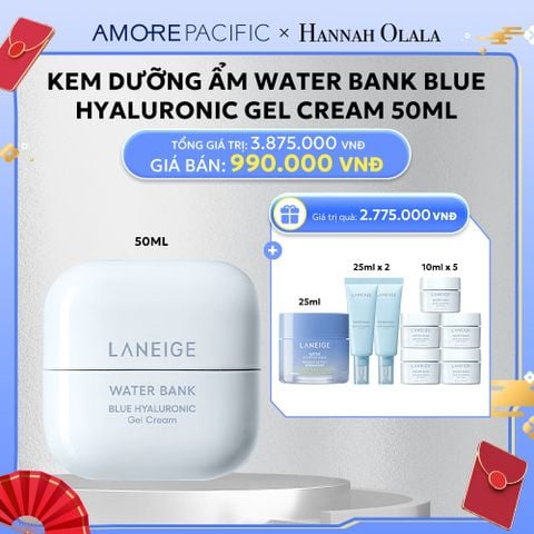  D51_DEAL 6: KEM DƯỠNG ẨM WATER BANK BLUE HYALURONIC GEL CREAM 50ML 
