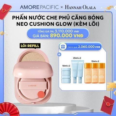  D57_DEAL 9B: PHẤN NƯỚC CHO LỚP NỀN CĂNG BÓNG NEO CUSHION GLOW (KÈM LÕI) CHỌN MÀU 