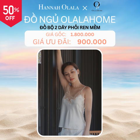  DEAL 20C: ĐỒ BỘ 2 DÂY PHỐI REN MỀM - MÀU NUDE 