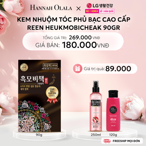  E1039: DEAL 14: KEM NHUỘM TÓC PHỦ BẠC THẢO MỘC CAO CẤP REEN HEUKMOBICHEAK ORIENTAL 90GR 