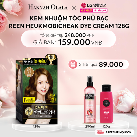  E1041: DEAL 15: KEM NHUỘM TÓC PHỦ BẠC THẢO MỘC REEN HEUKMOBICHEAK ORIENTAL 128G 