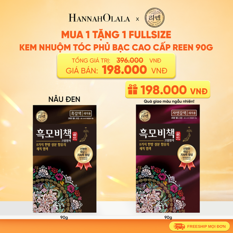  KEM NHUỘM TÓC PHỦ BẠC CAO CẤP REEN HEUKMOBICHEAK ORIENTAL 90GR 
