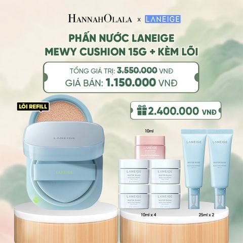  PHẤN NƯỚC LANEIGE MEWY CUSHION KÈM LÕI 15G X 2 - A1651 
