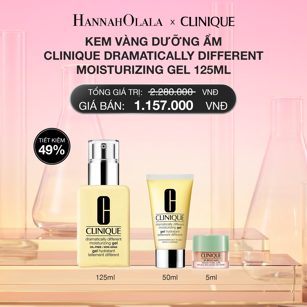 KEM VÀNG DƯỠNG ẨM CLINIQUE DRAMATICALLY DIFFERENT MOISTURIZING GEL 125ML - DEAL 1 - E1 