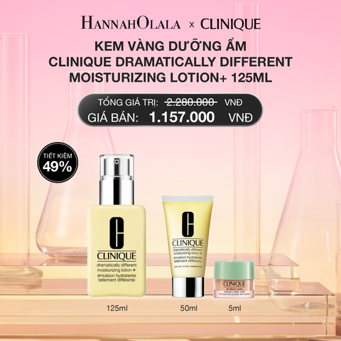  KEM VÀNG DƯỠNG ẨM CLINIQUE DRAMATICALLY DIFFERENT MOISTURIZING LOTION+ 125ML - DEAL 2 - E2 