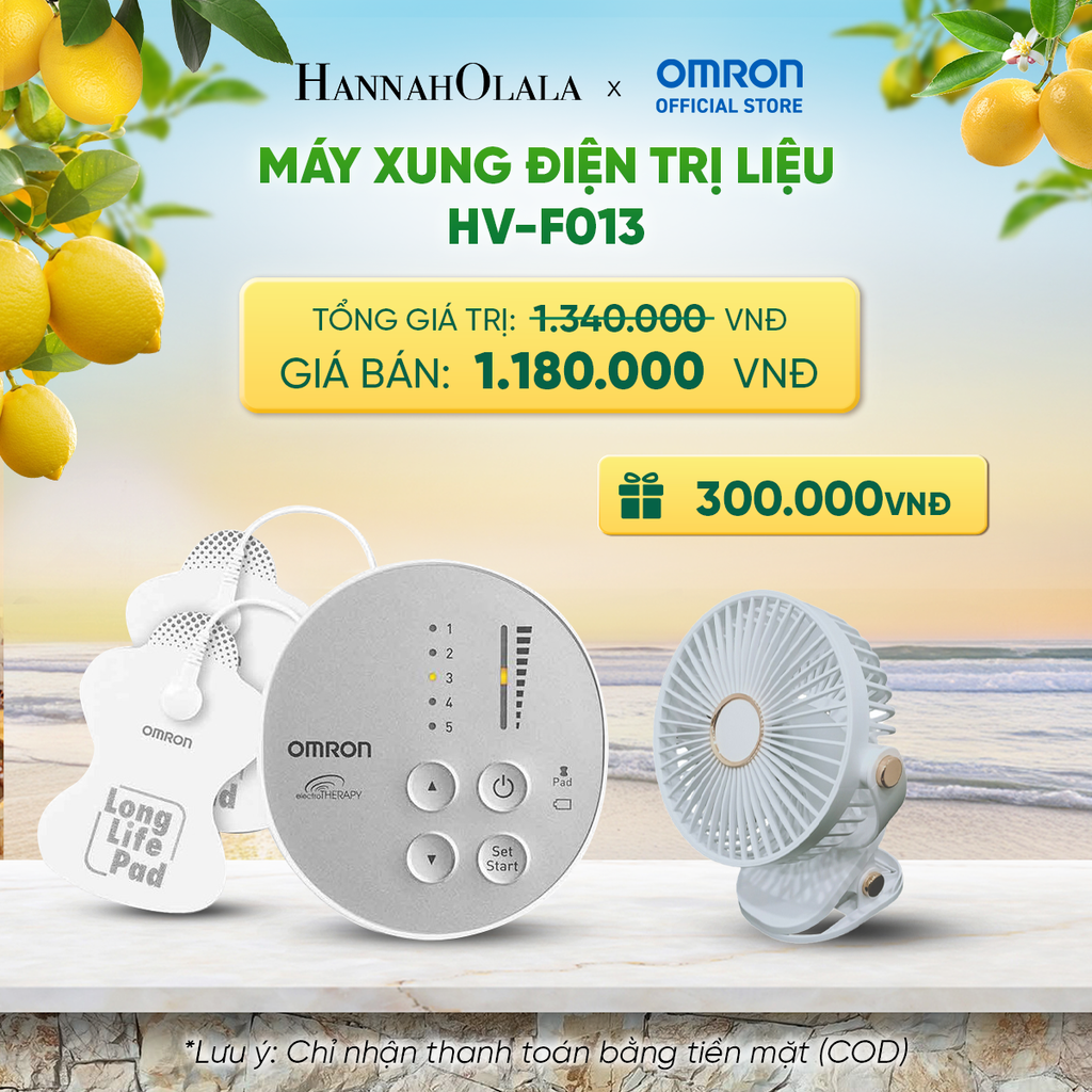  MÁY XUNG ĐIỆN TRỊ LIỆU OMRON HV-F013 _ DEAL 6 