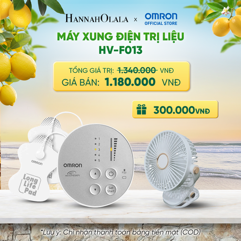  MÁY XUNG ĐIỆN TRỊ LIỆU OMRON HV-F013 _ DEAL 6 