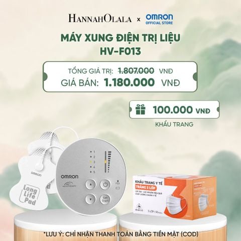  MÁY XUNG ĐIỆN TRỊ LIỆU OMRON HV-F013 - DEAL 6 - A1031 