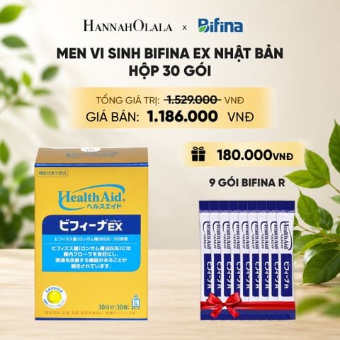  MEN VI SINH BIFINA EX HỘP 30 GÓI _ DEAL 2 