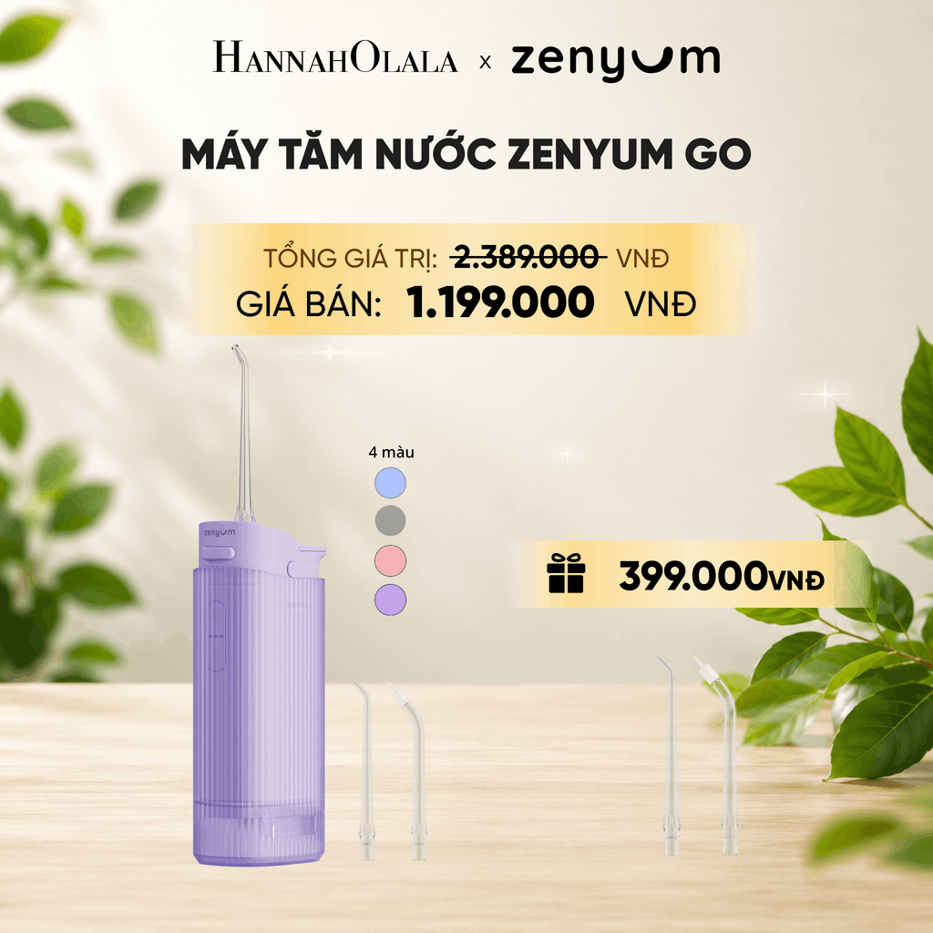  MÁY TĂM NƯỚC ZENYUM GO 