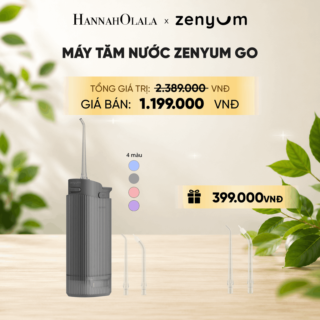  MÁY TĂM NƯỚC ZENYUM GO 