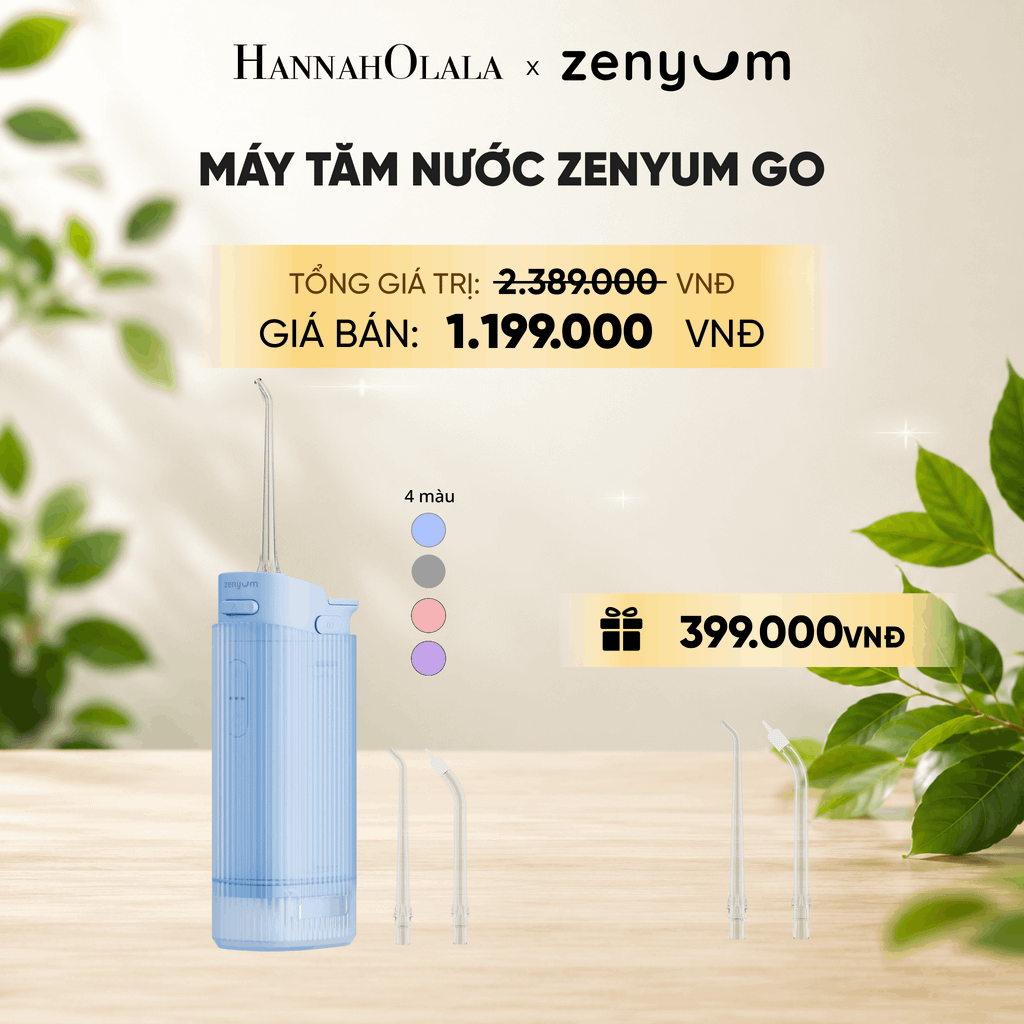  MÁY TĂM NƯỚC ZENYUM GO 
