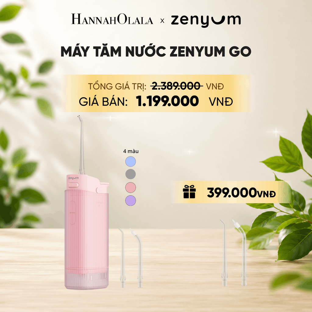  MÁY TĂM NƯỚC ZENYUM GO 
