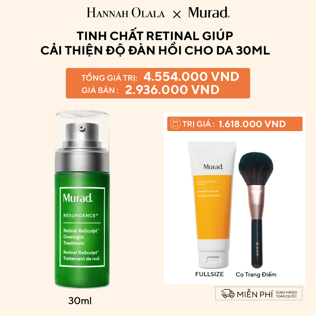 K11_[MUA 1 TẶNG 1] DEAL 11: TINH CHẤT RETINAL GIÚP CẢI THIỆN ĐỘ ĐÀN HỒI CHO DA 30ML 