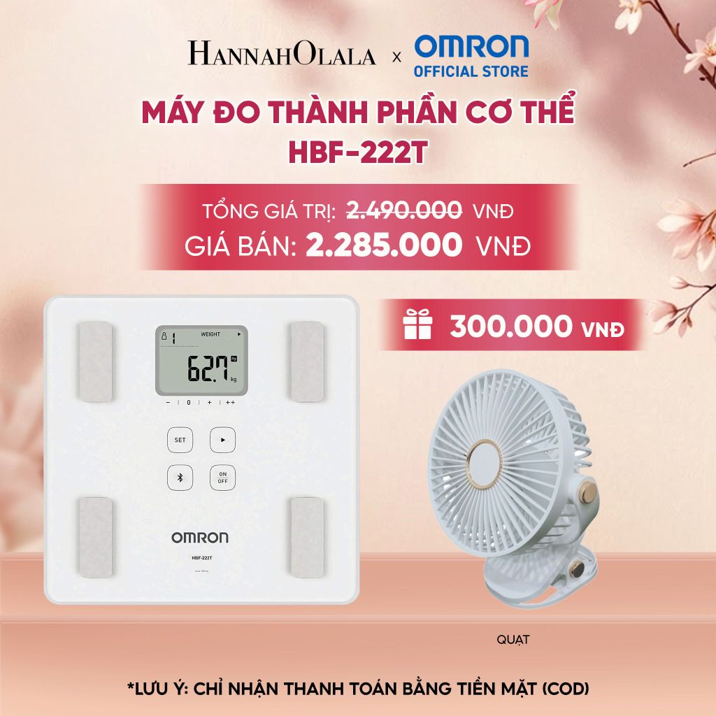  MÁY ĐO THÀNH PHẦN CƠ THỂ OMRON HBF-222T - A1112 