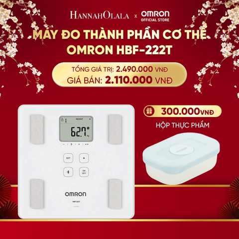  DEAL 8: MÁY ĐO THÀNH PHẦN CƠ THỂ OMRON HBF-222T 