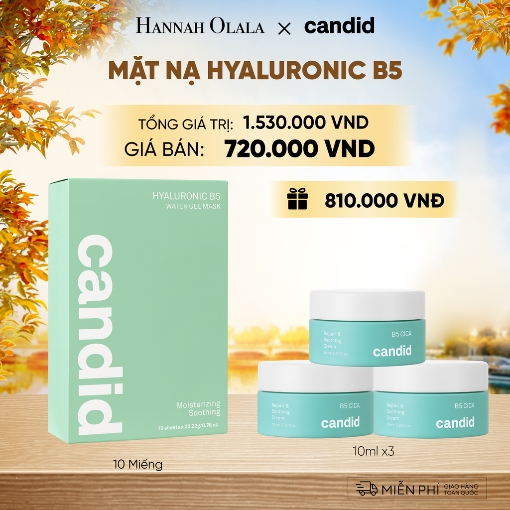  HỘP 10 MIẾNG MẶT NẠ CẤP ẨM B5 DEAL 12: - E305 