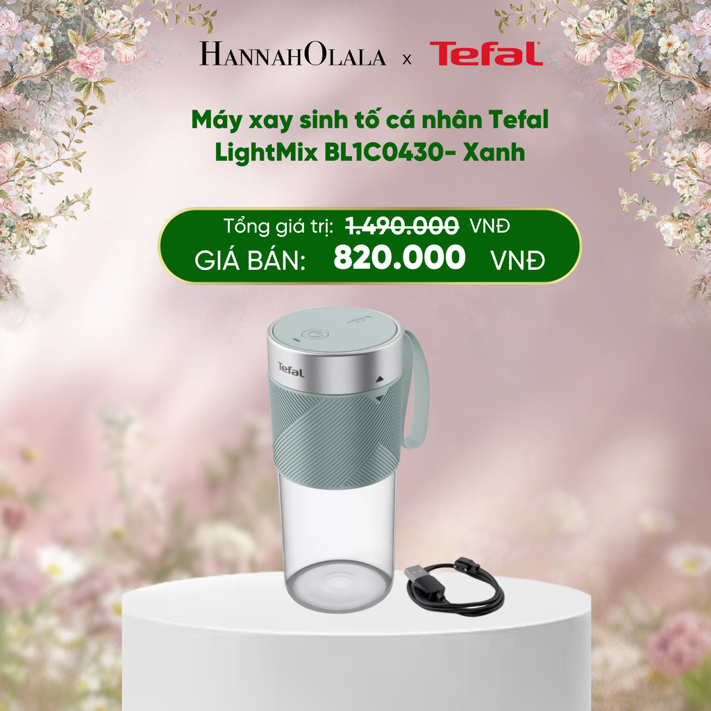  E298_DEAL 11: MÁY XAY SINH TỐ CÁ NHÂN TEFAL LIGHTMIX BL1C0430 