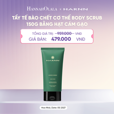  TẨY TẾ BÀO CHẾT CƠ THỂ BODY SCRUB 150G BẰNG HẠT CÁM GẠO HƯƠNG TINH DẦU THIÊN NHIÊN - A4059 