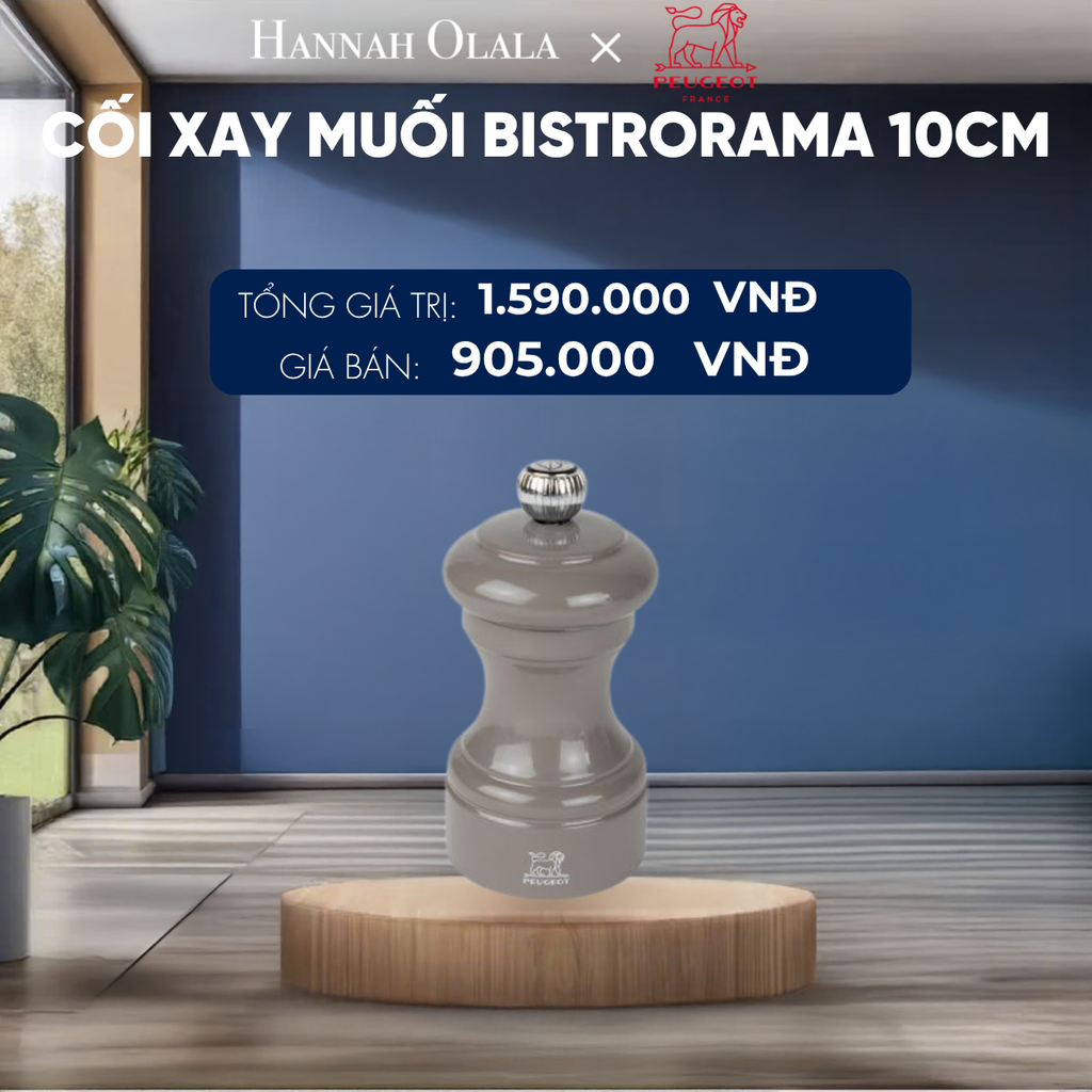  CỐI XAY MUỐI BISTRORAMA 10CM 