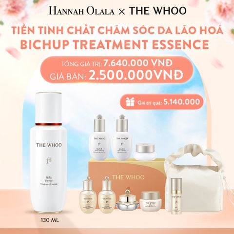  A917_DEAL11: BỘ TIỀN TINH CHẤT CHĂM SÓC DA LÃO HOÁ THE WHOO BICHUP TREATMENT ESSENCE 130ML 