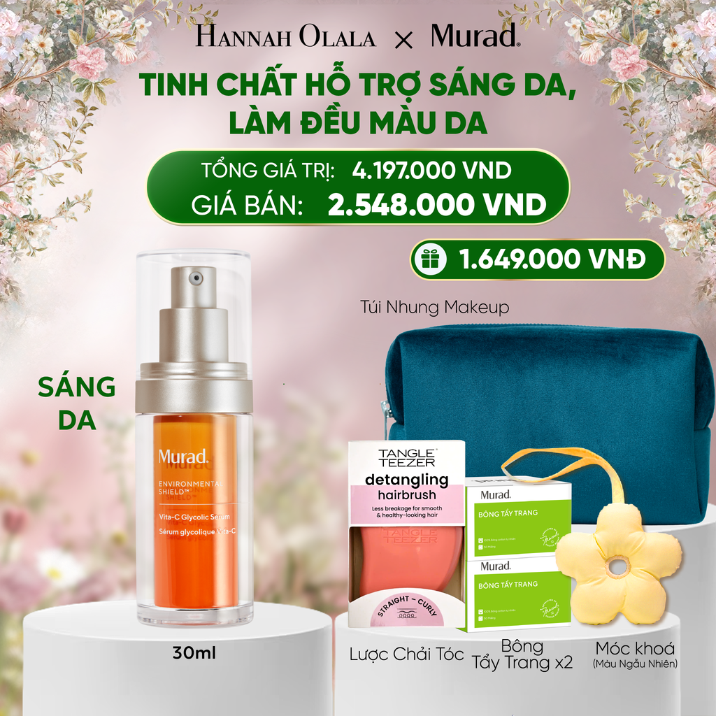  DEAL 3: TINH CHẤT HỖ TRỢ SÁNG DA, LÀM ĐỀU MÀU DA 30ML 