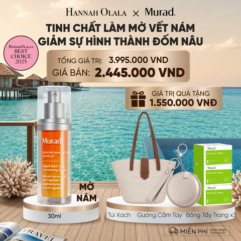  TINH CHẤT LÀM MỜ VẾT NÁM VÀ GIẢM SỰ HÌNH THÀNH ĐỐM NÂU 30ML DEAL 1: - D01 