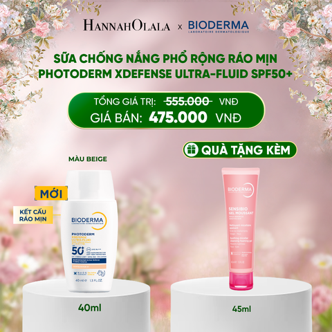  DEAL 11: SỮA CHỐNG NẮNG PHỔ RỘNG RÁO MỊN, BẢO VỆ DA TOÀN DIỆN SPF50+ PA++++ (CHỌN MÀU) 