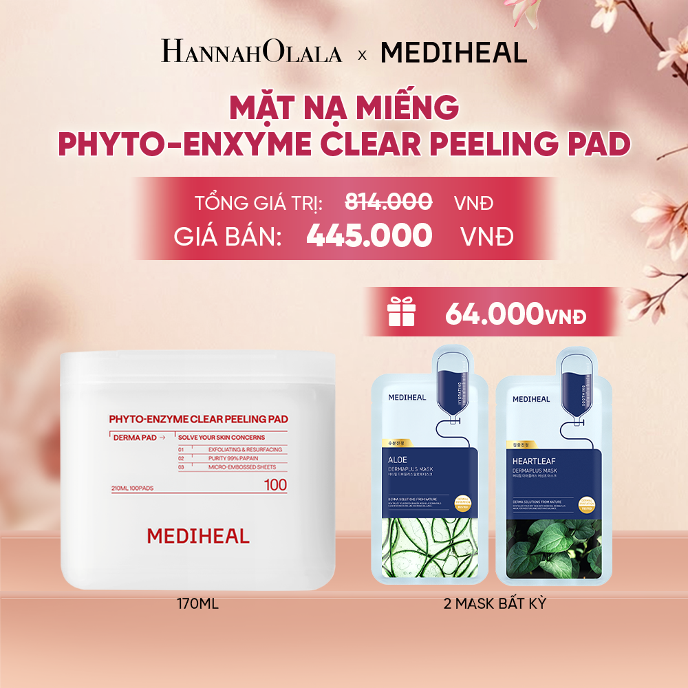 MEDIHEAL BỘ SẢN PHẨM TONER PAD 170ML - A564 