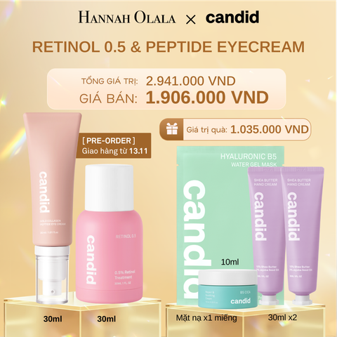  DEAL 11: RETINOL 0.5% & PEPTIDE EYECREAM 