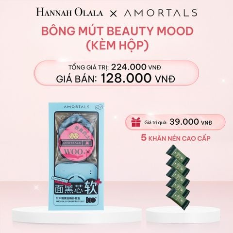  E701_DEAL 11: BÔNG MÚT ĐEN CAO CẤP AMORTALS (KÈM HỘP) 
