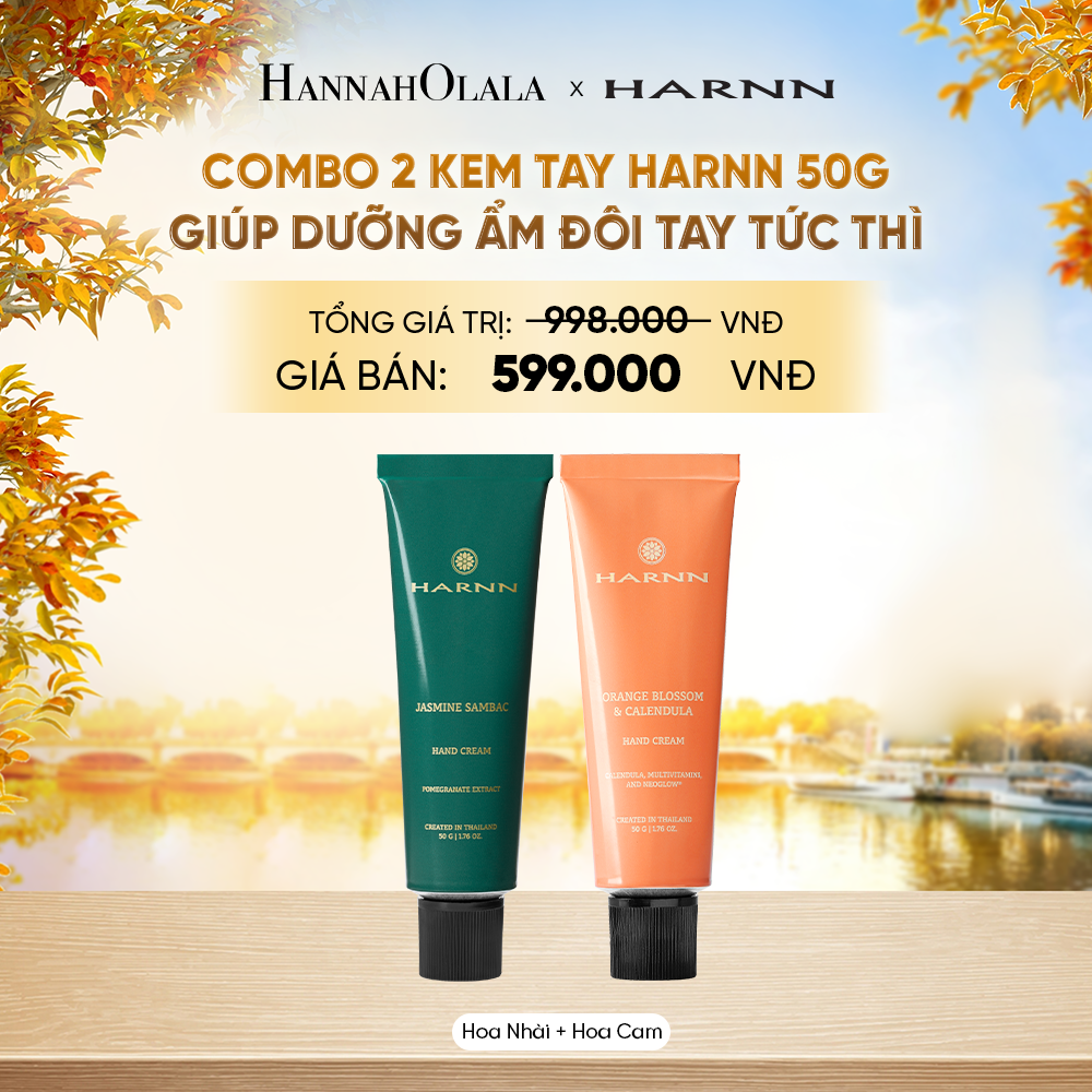  COMBO 2 KEM TAY HARNN 50G GIÚP DƯỠNG ẨM ĐÔI TAY TỨC THÌ - E234 