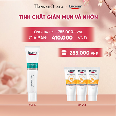  TINH CHẤT GIẢM MỤN VÀ NHỜN EUCERIN DERMOPURE CLINICAL PEELING 10 40ML - A299 