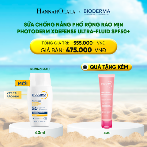  DEAL 11: SỮA CHỐNG NẮNG PHỔ RỘNG RÁO MỊN, BẢO VỆ DA TOÀN DIỆN SPF50+ PA++++ (CHỌN MÀU) 