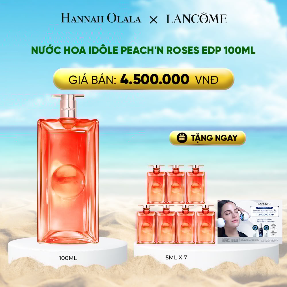 A990_deal 9: nước hoa idole peach'n roses 100ml ( )
