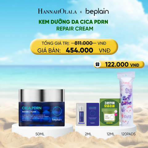  DEAL 6: BEPLAIN KEM DƯỠNG DA CICA PDRN REPAIR CREAM 50ML 