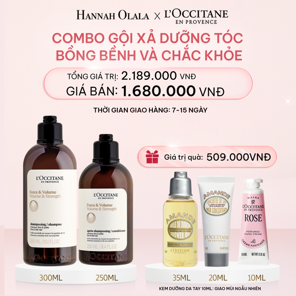  E735_DEAL 8: COMBO GỘI XẢ DƯỠNG TÓC BỒNG BỀNH VÀ CHẮC KHỎE 