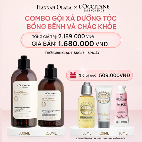  E735_DEAL 8: COMBO GỘI XẢ DƯỠNG TÓC BỒNG BỀNH VÀ CHẮC KHỎE 