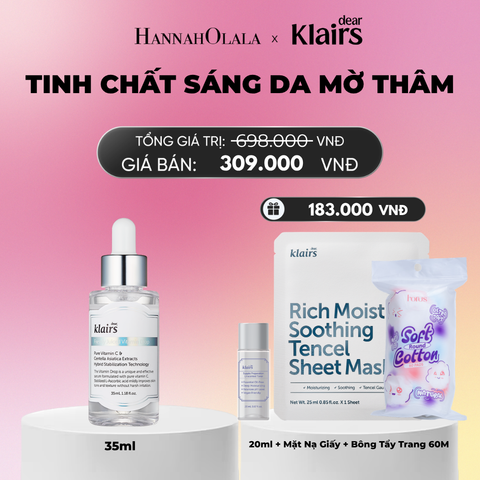  DEAR, KLAIRS TINH CHẤT FRESHLY JUICED VITAMIN DROP 35ML_A1850 