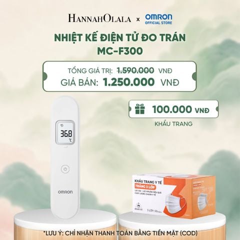  NHIỆT KẾ ĐIỆN TỬ ĐO TRÁN MC-F300 - DEAL 9 - A1034 