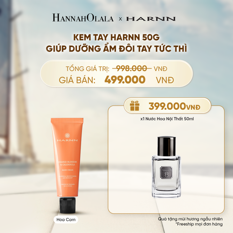  KEM TAY HARNN 50G GIÚP DƯỠNG ẨM ĐÔI TAY TỨC THÌ - A1408 