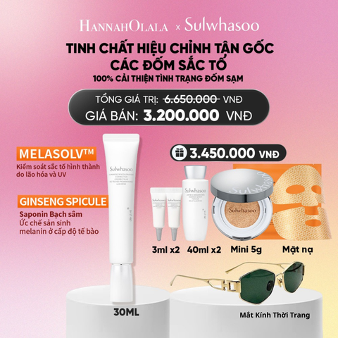  MỚI - TINH CHẤT CHỈNH SẮC DA SULWHASOO LUMIWISE DISCOLORATION CORRECTOR 30ML_A455 