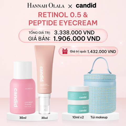  E745_DEAL 12: RETINOL 0.5% 30ML & PEPTIDE EYECREAM 30ML 