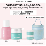  DEAL 12: RETINOL 0.5 30ML & B5 CICA 50ML BỘ ĐÔI CHỐNG LÃO HÓA VÀ DƯỠNG ẨM PHỤC HỒI CHUYÊN SÂU 