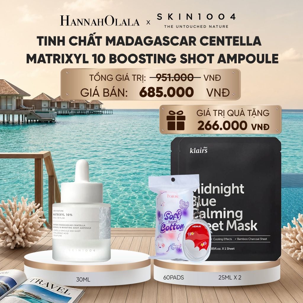  SKIN1004 TINH CHẤT MADAGASCAR CENTELLA MATRIXYL 10 BOOSTING SHOT AMPOULE 30ML (IP04)_ D531 